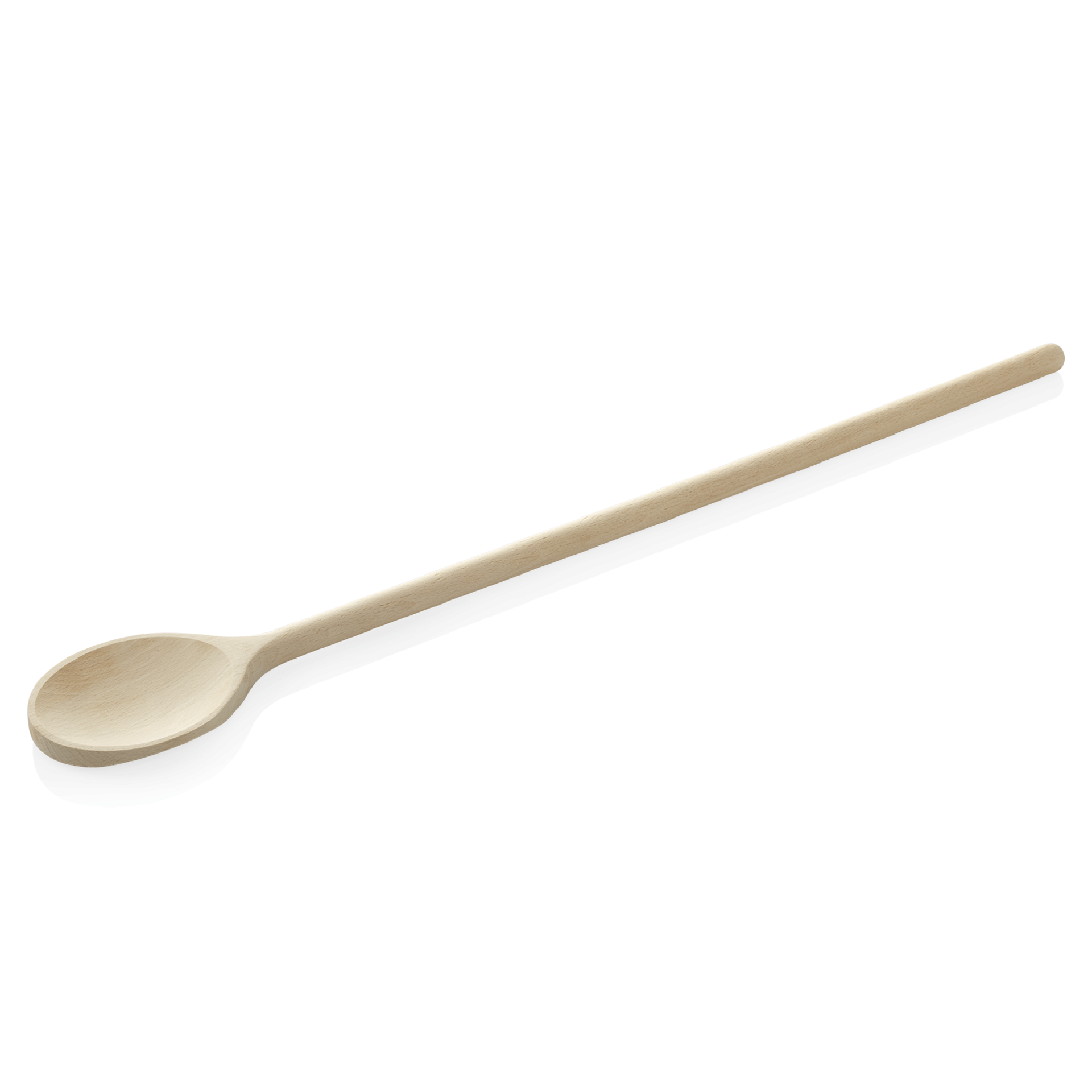 WAS Kochlöffel Set, 60 cm, Ø 7,5 cm, Set á 10 Stück, Holz