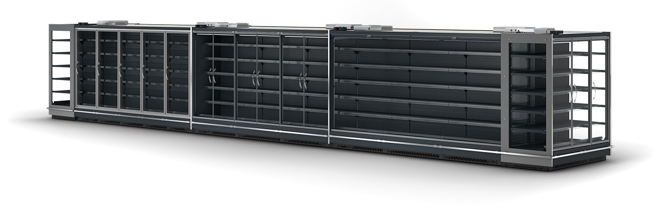  Nordcap Wandkühlregal MISTRAL-T 950 3750 H1