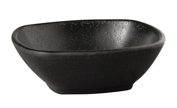 APS Schale -ZEN- 12 x 12 cm, H: 4 cm , Melamin, weiß, Steinoptik
