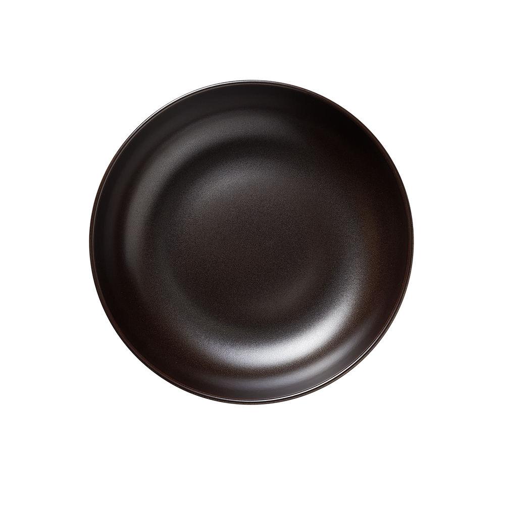 WAS Schale ROCKZZERO, Ø 26 cm, 2 ltr., metallic brown, Steinzeug