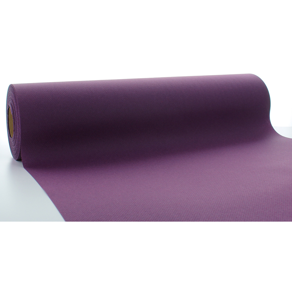 Mank Tischläufer Basic amethyst-aubergine 40 cm x 24 m
