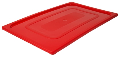 Contacto GN-Deckel 1/1, rot aus Polypropylen