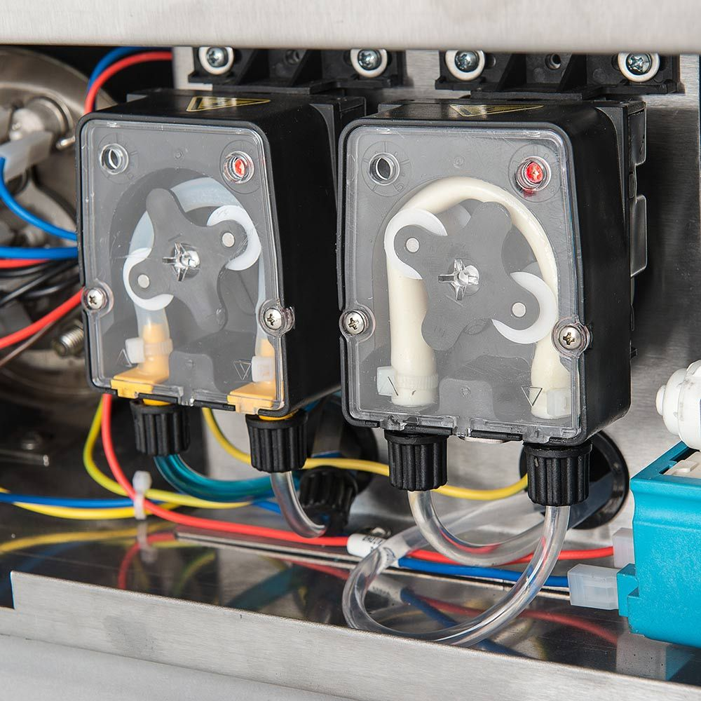 Stalgast Geschirrspülmaschine GE333 inkl. Klarspülmittel- & Reinigerdosierpumpe