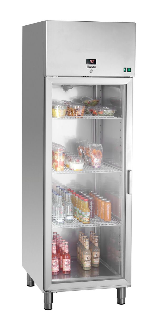 Bartscher Glastürenkühlschrank 700 GN210