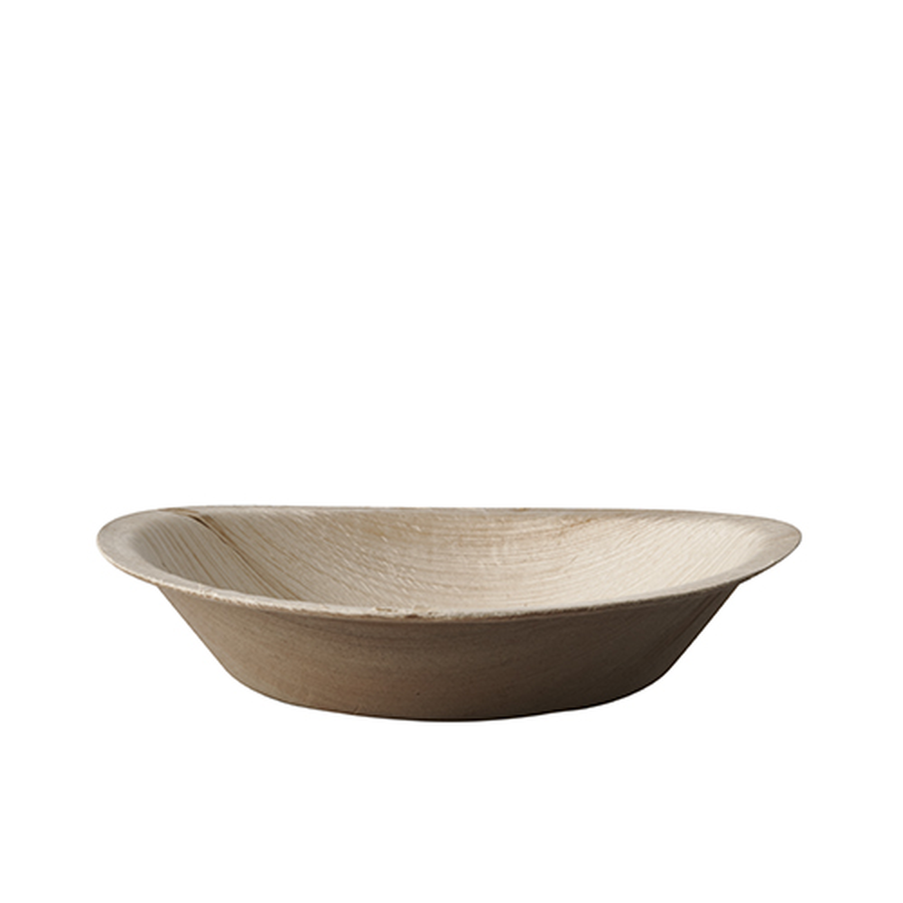 Papstar Schalen, Palmblatt "pure" rund 180 ml Ø 15 cm · 3 cm
