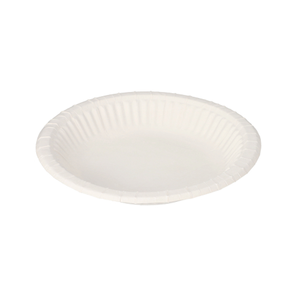 Papstar Schalen, Pappe "pure" rund Ø 19 cm · 3 cm weiss