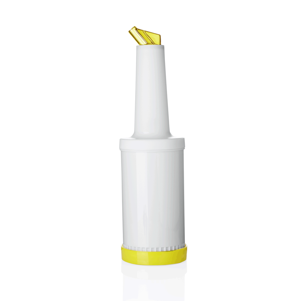 WAS Dosier- und Vorratsflasche Speed bottle, 0,85 ltr., gelb, Ø 9 cm, Polypropyl