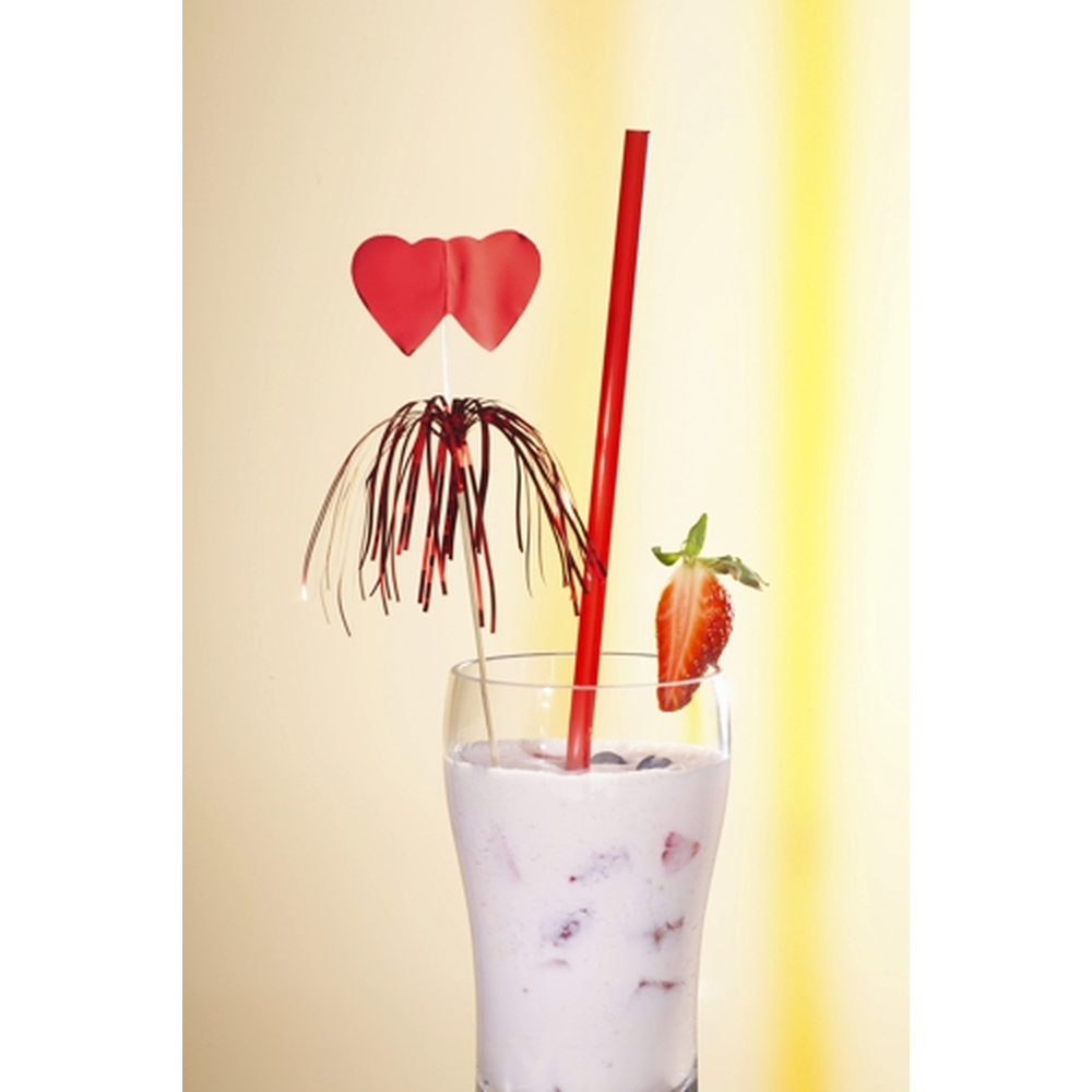 Papstar Deko-Picker 22 cm rot "Amore"