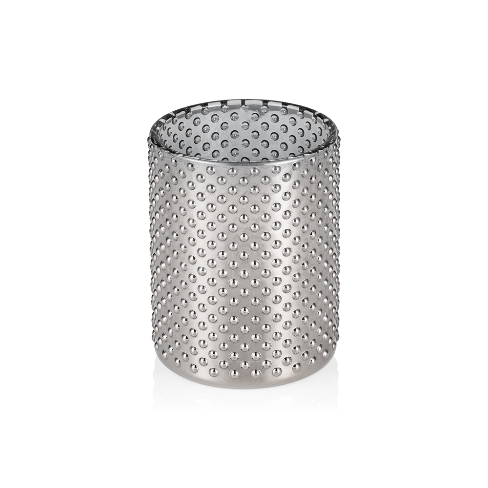 WAS Nubs Metallic Cylinder YUYU, Ø 8 cm, Höhe 10 cm, Glas
