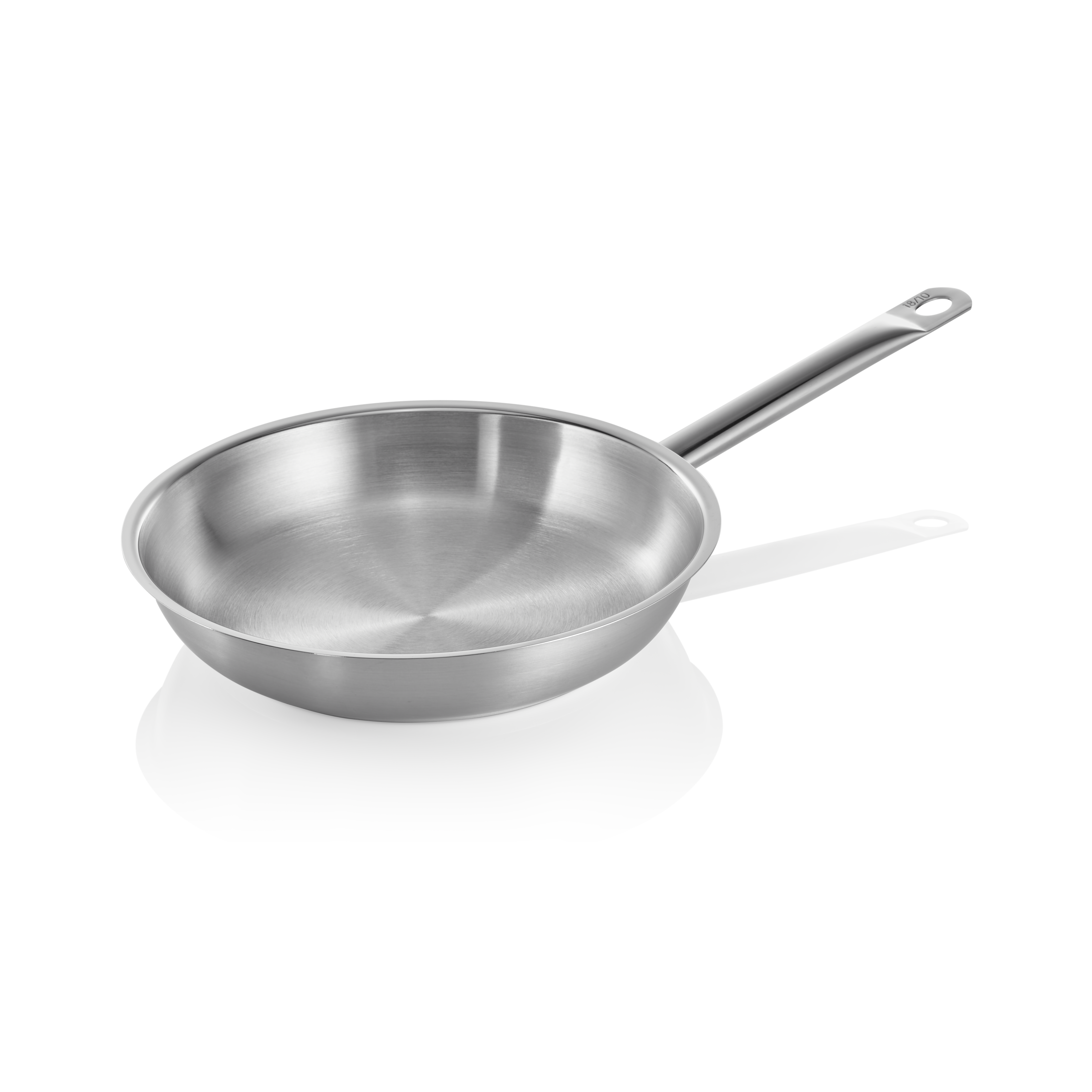 WAS Pfanne COOKWARE 21, Ø 24 cm, Höhe 5 cm, Chromnickelstahl 18/10