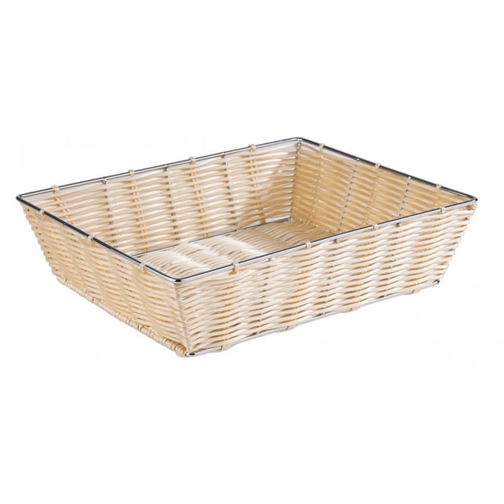 APS GN 1/2 Buffet-Korb 32,5 x 26,5 cm, H: 8 cm , Polypropylen, beige