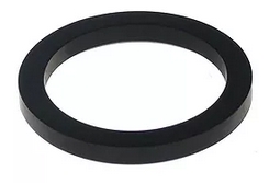 Gastro Sparen Siebträgerdichtung mit Fase 45x2 D1 ø 73mm D2 ø 57mm H 8,4mm 