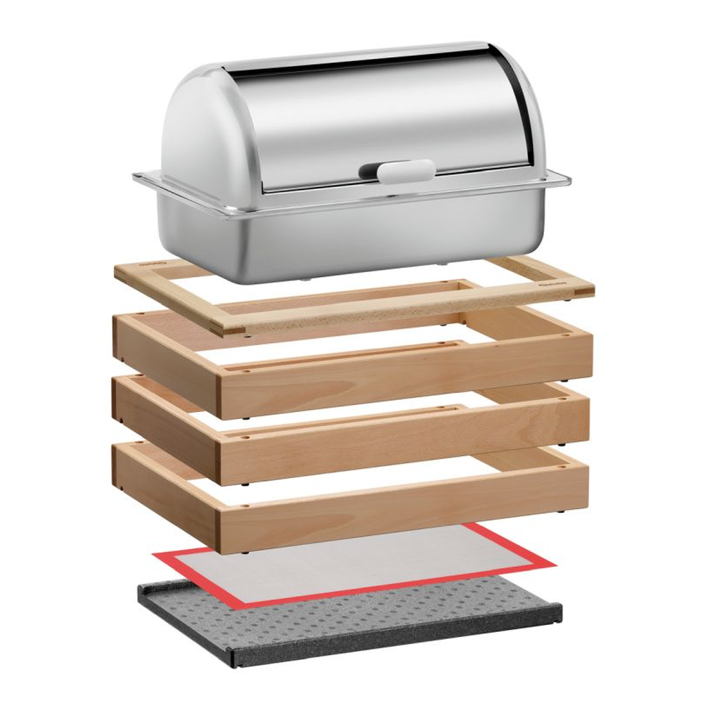 Bartscher Abschlussrahmen Buffet-System CD