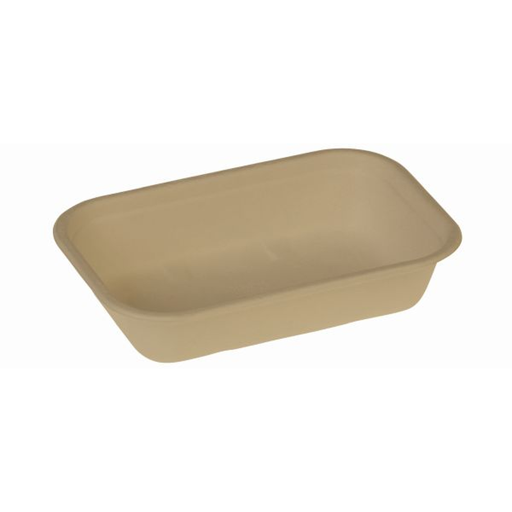 Pacovis Schale rechteckig 850ml, 229x153x50mm nature