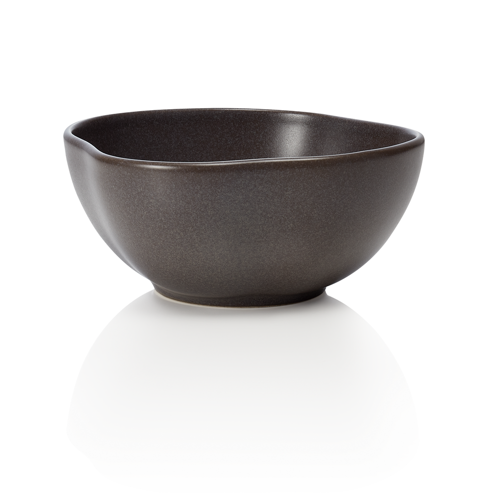 WAS Schale Set ROCKZZERO, tief, Ø 16 cm, 0,5 ltr., Set á 6 Stück, stone grey, St