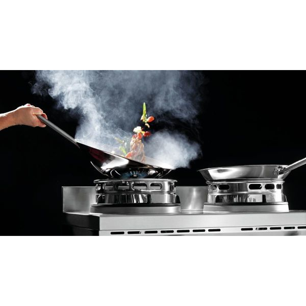 Bartscher Wok-Herd, 2 Brenner