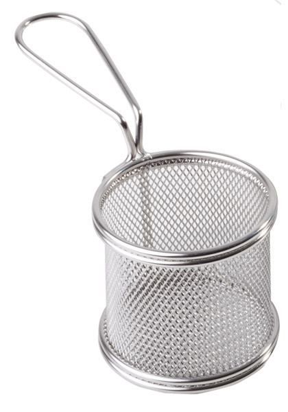 APS Servier-Frittierkorb Ø 8 cm, H: 7,5 cm, Griff 9,5cm