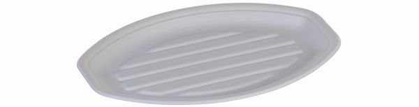 Pacovis Platte klein Zuckerrohr, 340 x 235 mm