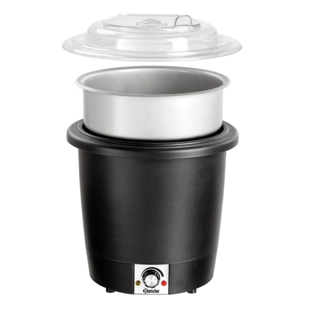 Bartscher Suppentopf, 10L, schwarz