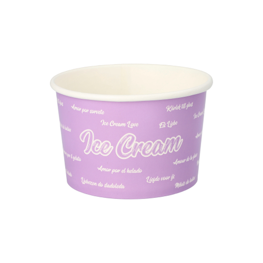 Papstar Eisbecher, Pappe rund 500 ml Ø 11,2 cm · 7,8 cm