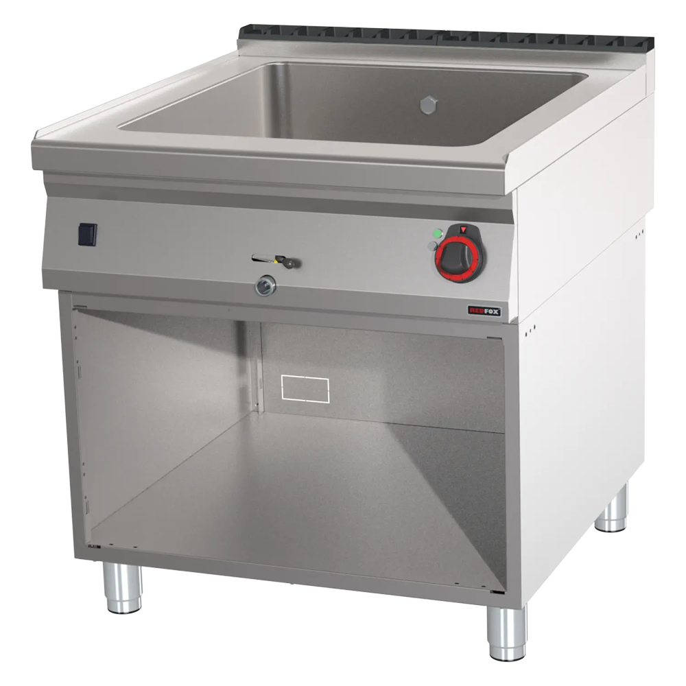 RM Gastro Bain Marie elektrisch GN 2/1 - 200 mit Unterbau / REDFOX - BM 90/80 E