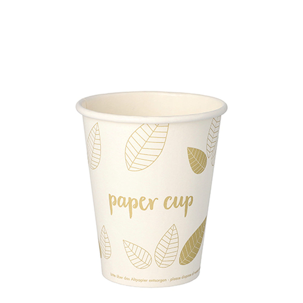Papstar Trinkbecher, Pappe "pure" 0,2 l Ø 8 cm · 9,2 cm "ZERO"