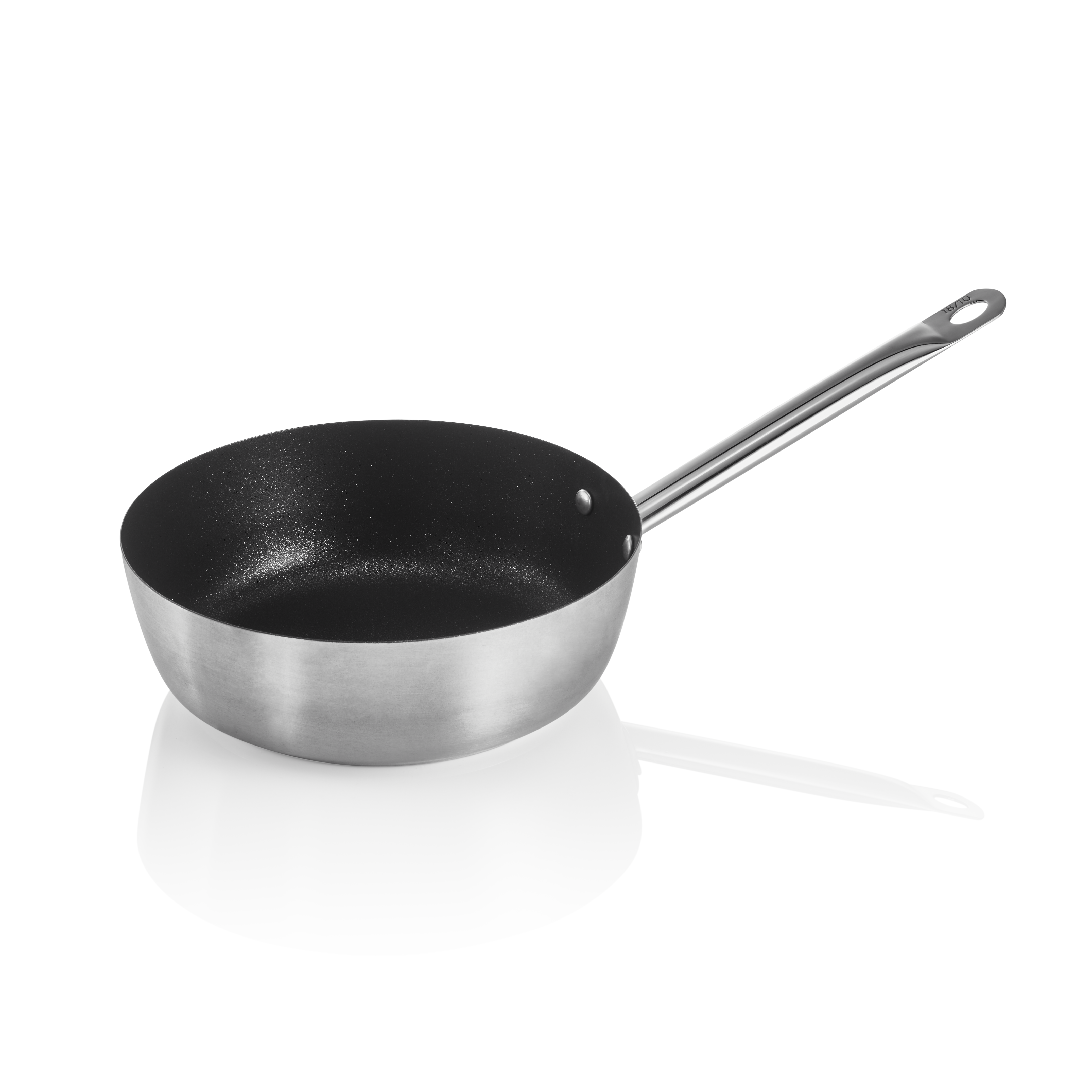 WAS Sauteuse COOKWARE 21 mit Antihaftbeschichtung, Ø 24 cm, 2 ltr., Chromnickels