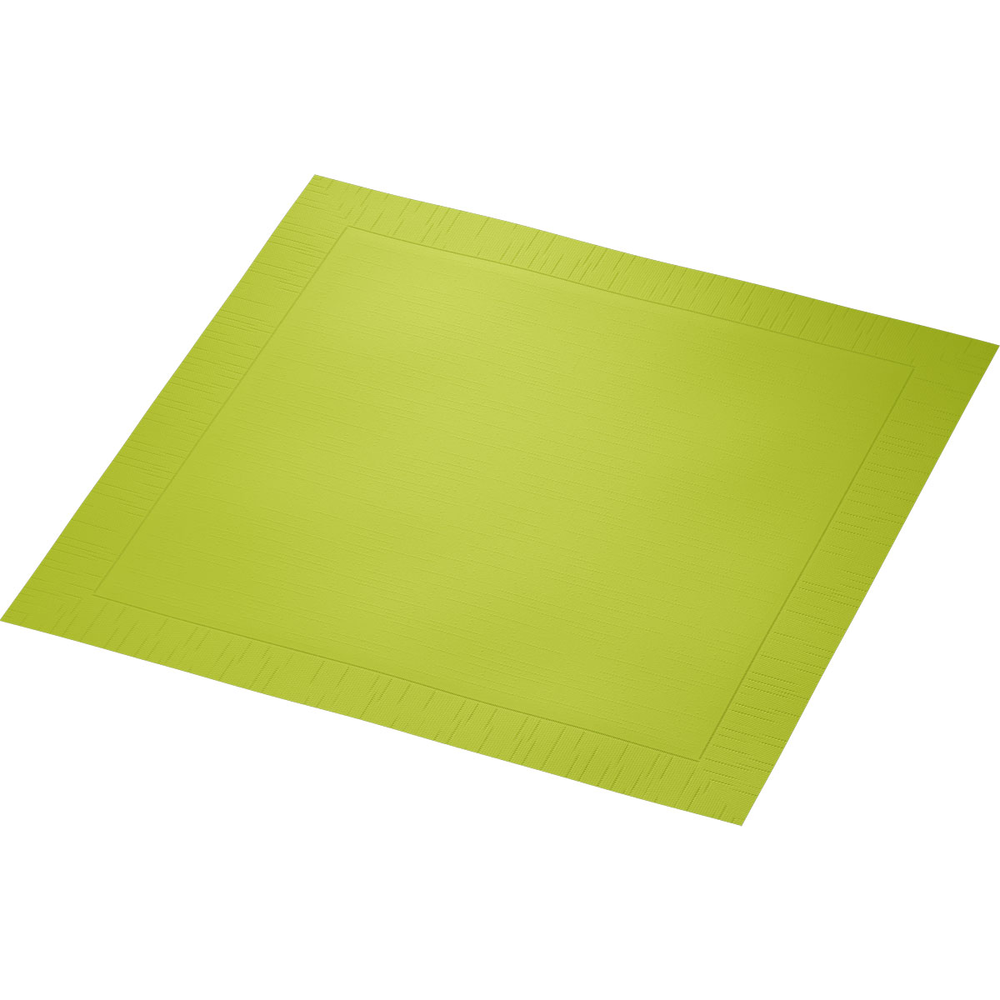 Duni Klassikservietten 40 x 40 cm 4-lagig, geprägt 1/4 Falz kiwi