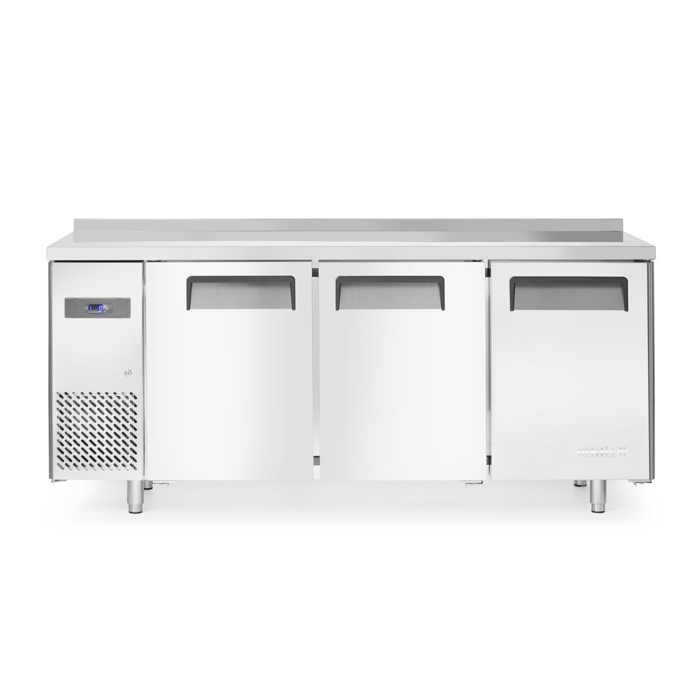 kühltheke, kühlbox, metall, stauraum, professionell