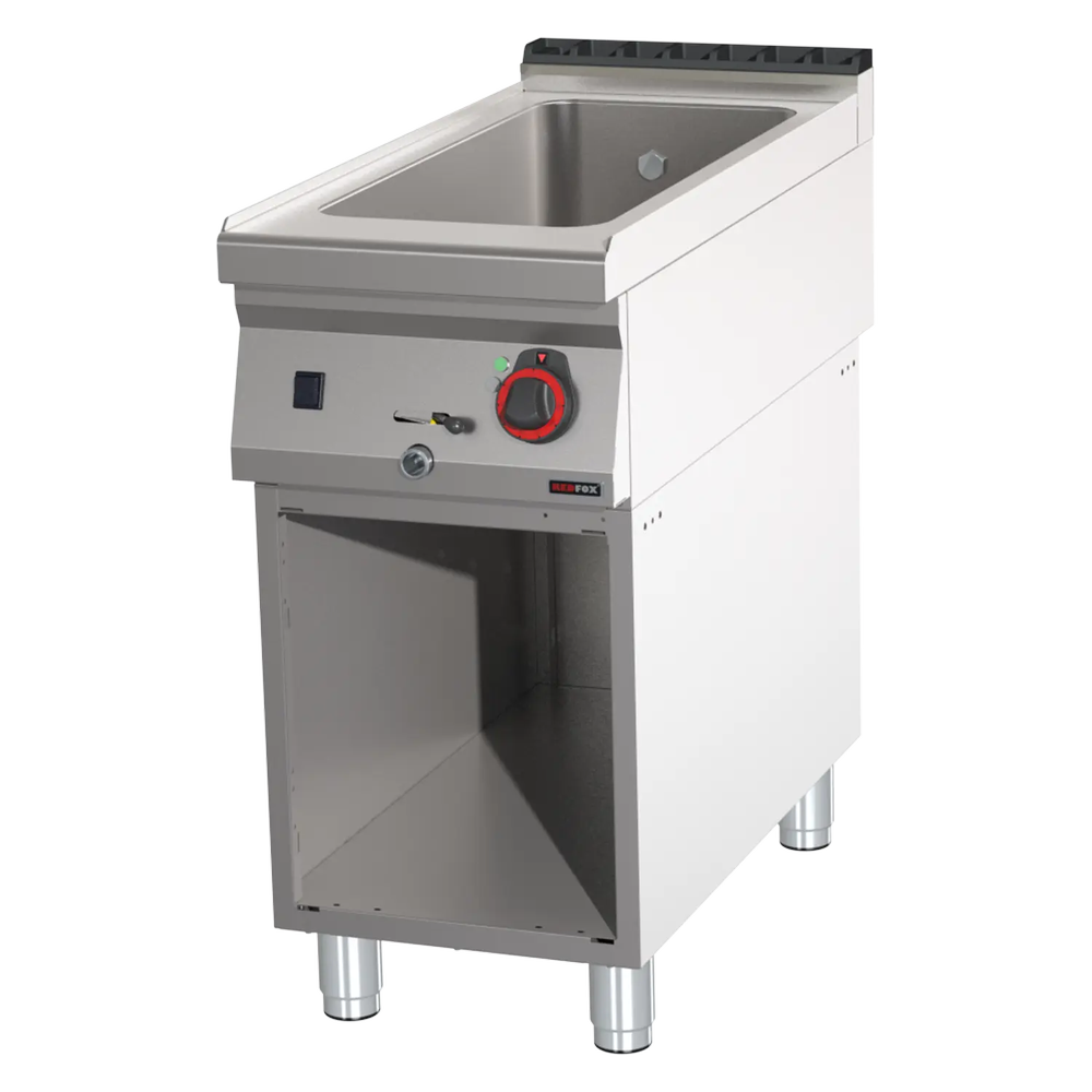 RM Gastro Bain Marie elektrisch GN 1/1 - 200 mit Unterbau / REDFOX - BM 90/40 E