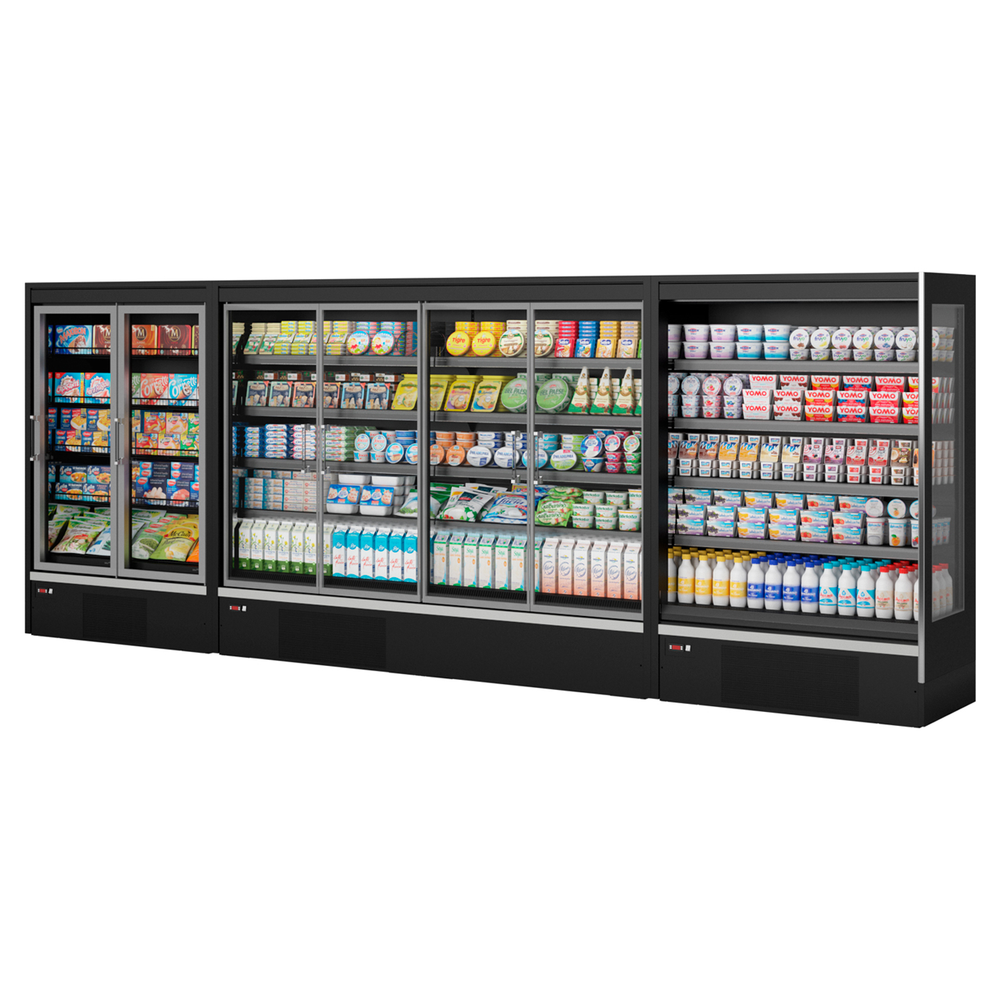 Nordcap Wandkühlregal ONYX-T 1875 M2