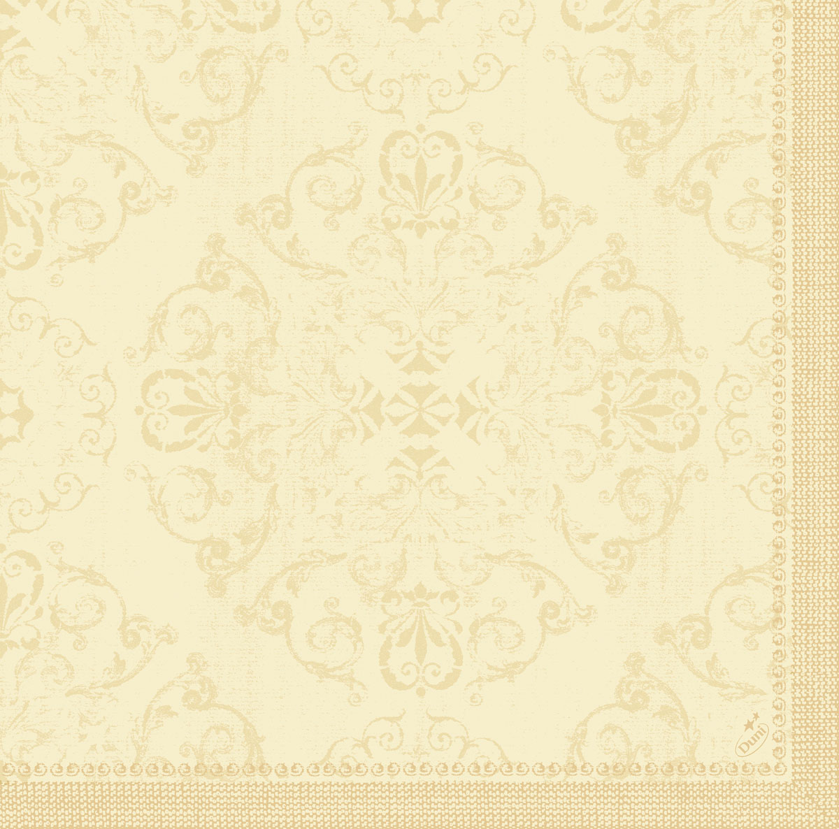 Duni Dunilin-Servietten 40 x 40 cm 1/4 Falz Opulent cream