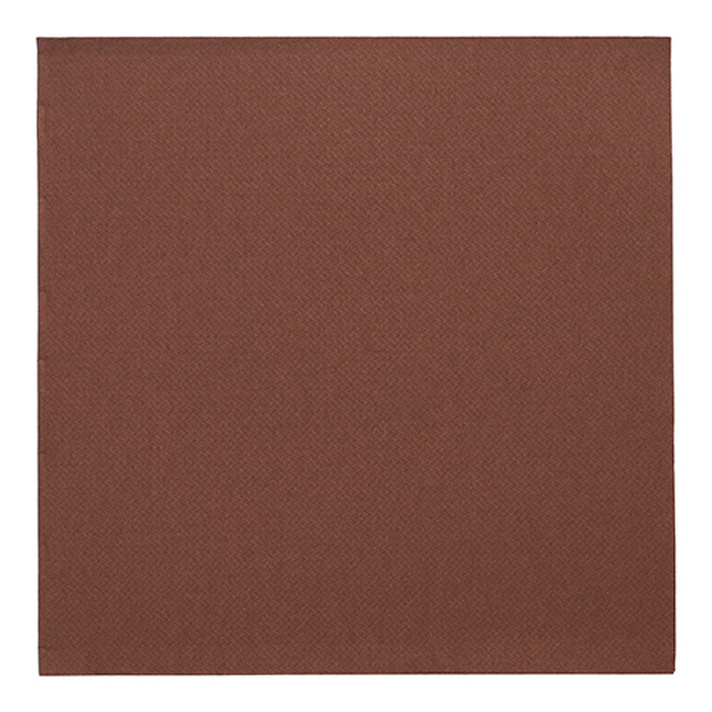 Papstar Servietten "ROYAL Collection" 1/4-Falz 40 cm x 40 cm braun