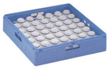 Nordcap Tassenkorb Tassenkorb Kunststoff, blau