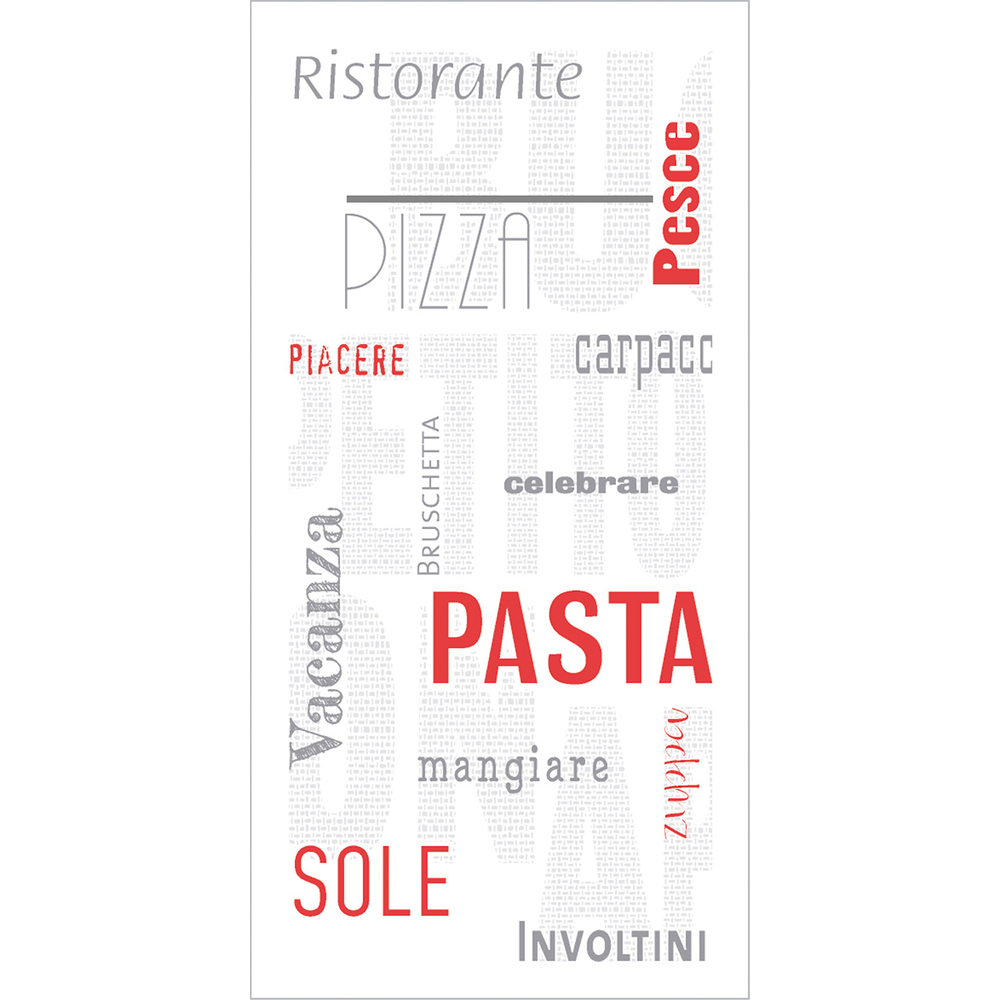 Mank Pocket-Napkins Pasta 40 x 40 cm 1/8 Falz