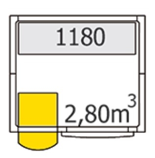 Nordcap  Regalsystem Z 140-140 / 144-114