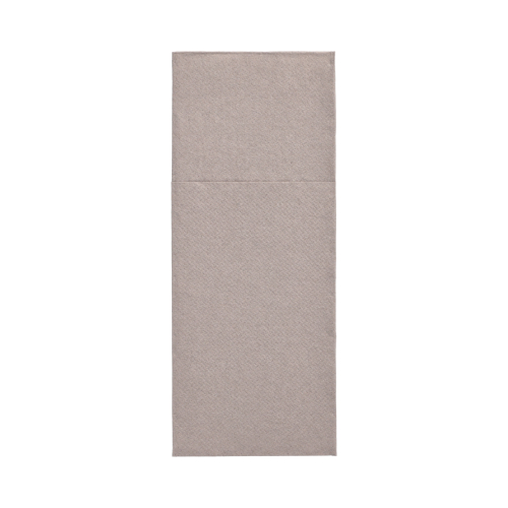 Papstar Servietten "ROYAL Collection" 40 cm x 30 cm grau mit Besteckfalz