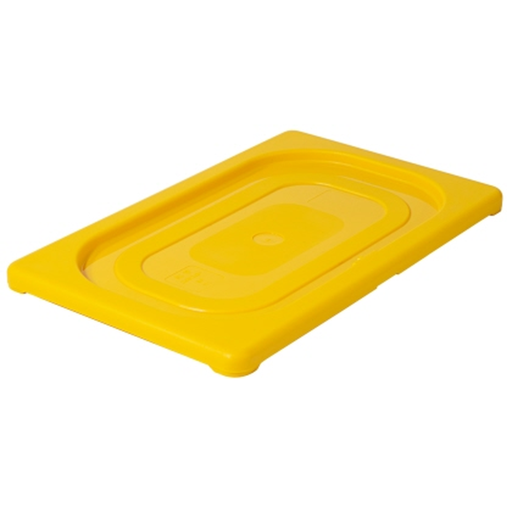 Contacto GN-Deckel 1/4, gelb aus Polypropylen