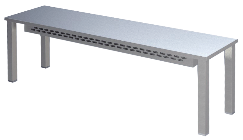 KBS Aufsatzbord Breite 120cm mit Wärmemodul