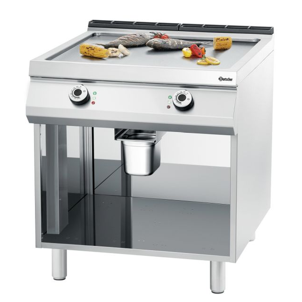 Bartscher Elektro-Griddleplatte, glatt, OU