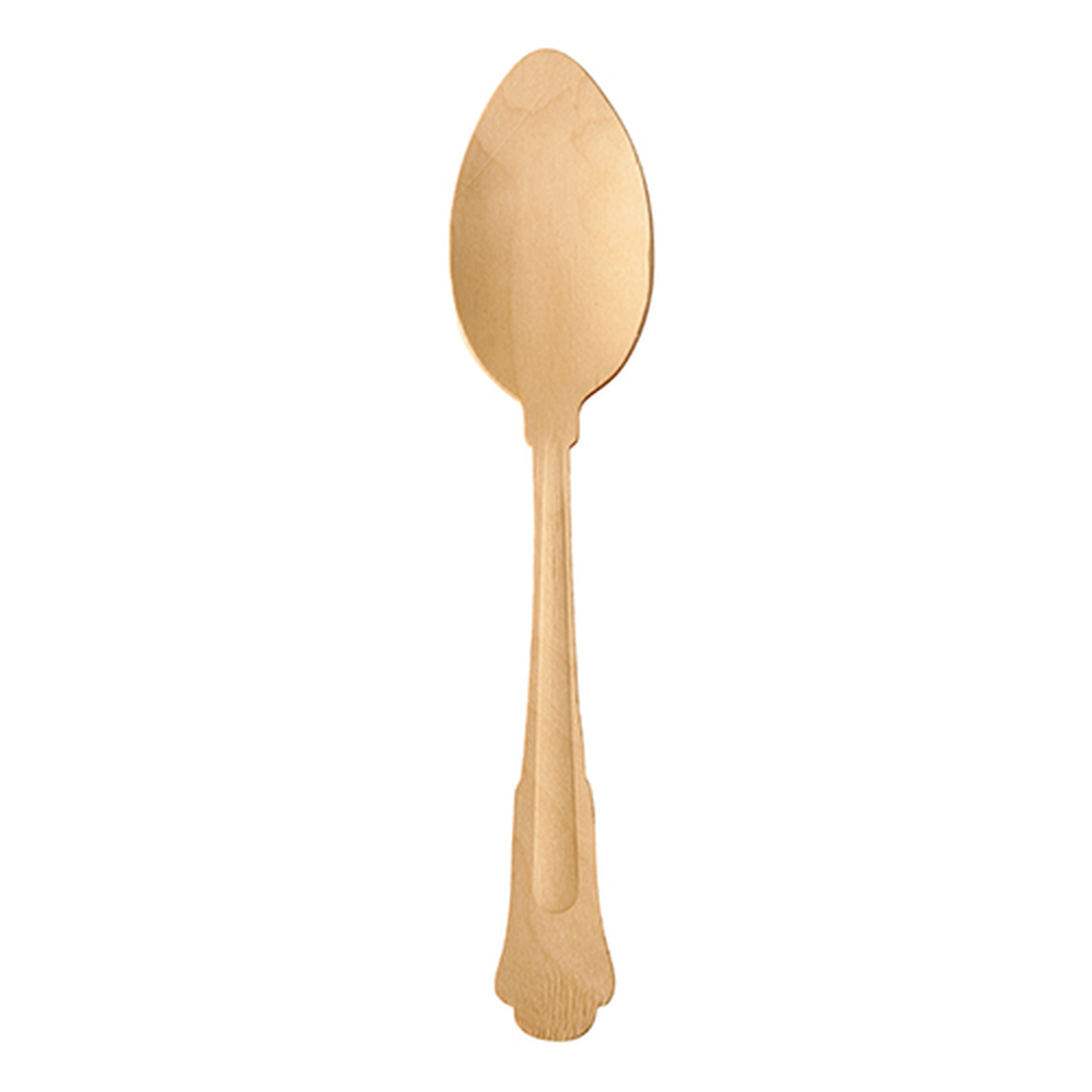 Papstar Löffel, Holz "pure" 19,5 cm "Vintage"