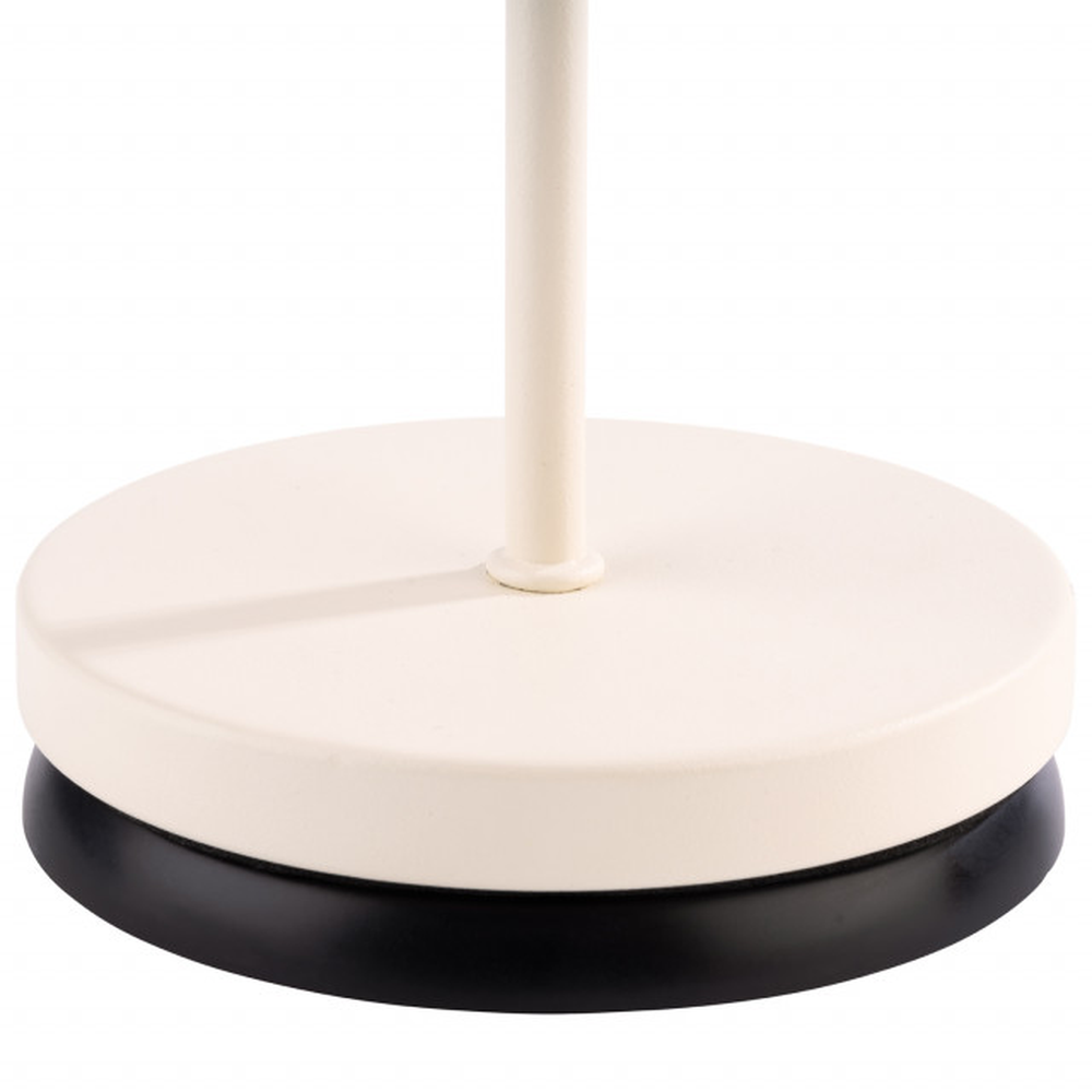 APS Tischleuchte -MERLE- Ø 11 cm, H: 30,5 cm whisper white