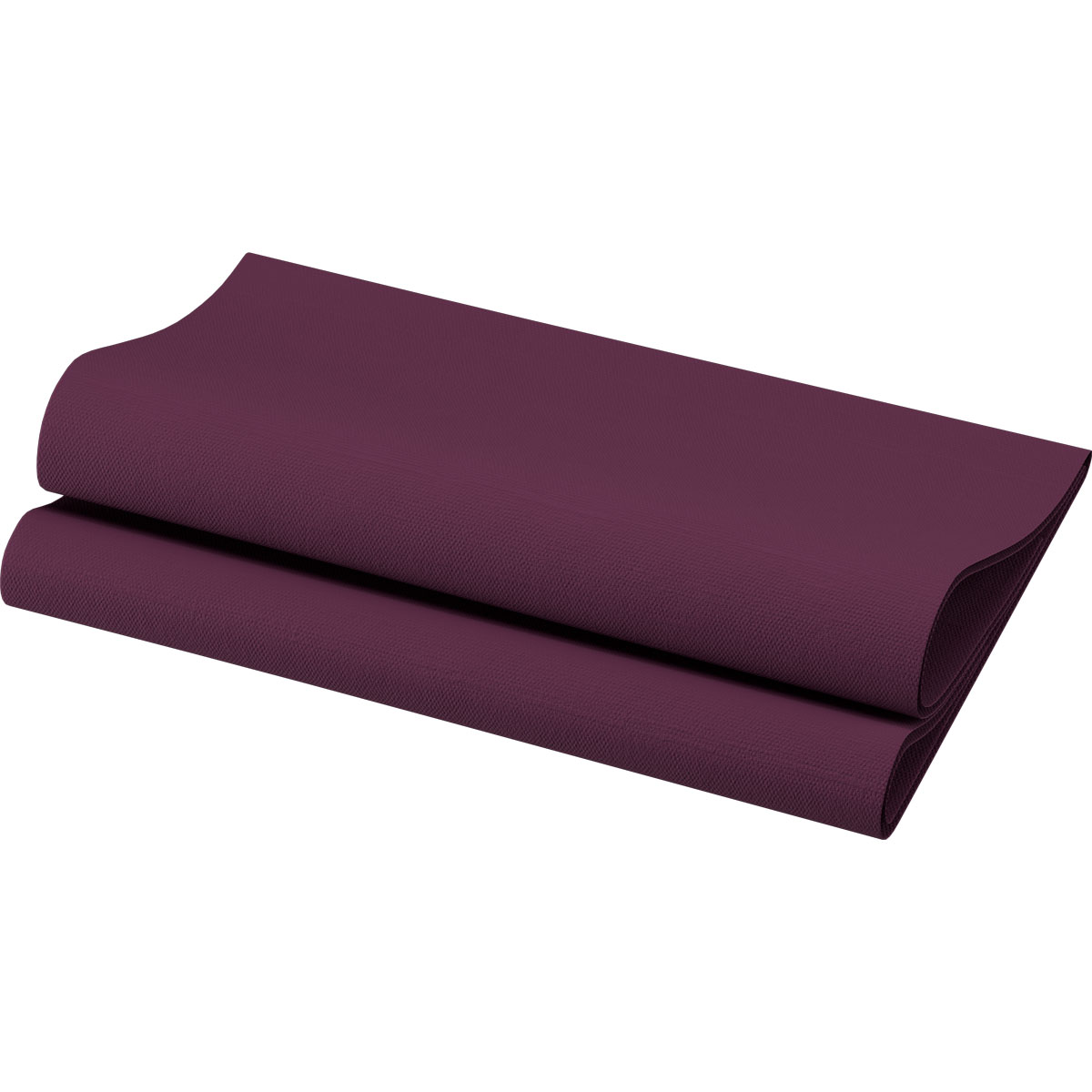 Duni Bio-Dunisoft-Servietten 40 x 40 cm 1/4 Falz plum