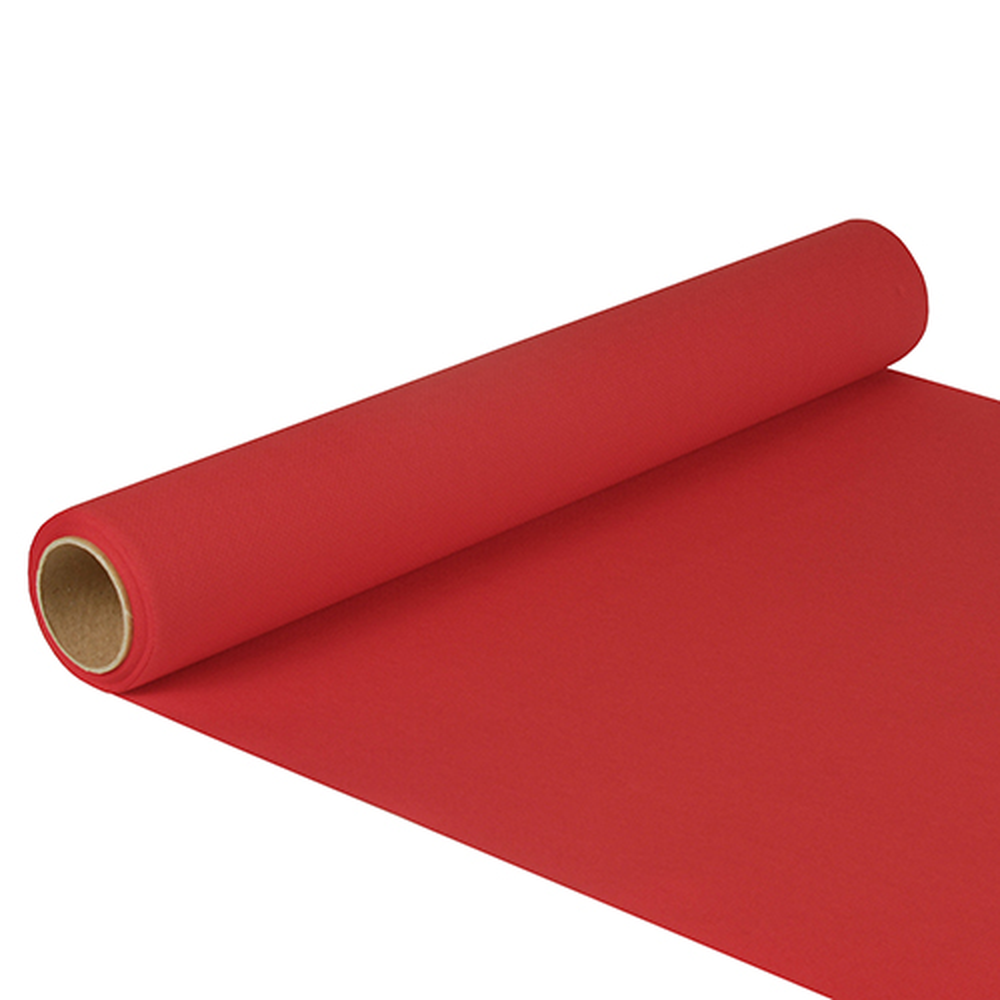 Papstar Tischläufer, Tissue "ROYAL Collection" 5 m x 40 cm rot