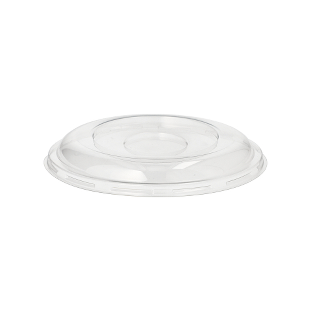 Papstar Dom-Deckel, R-PET rund Ø 15,5 cm · 2,5 cm klar