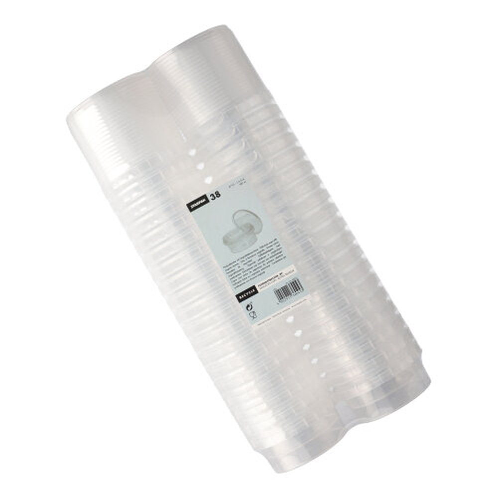 PAPSTAR Feinkostbecher, PP rund 180 ml Ø 9,5 cm · 4,5 cm transparent mit Orig