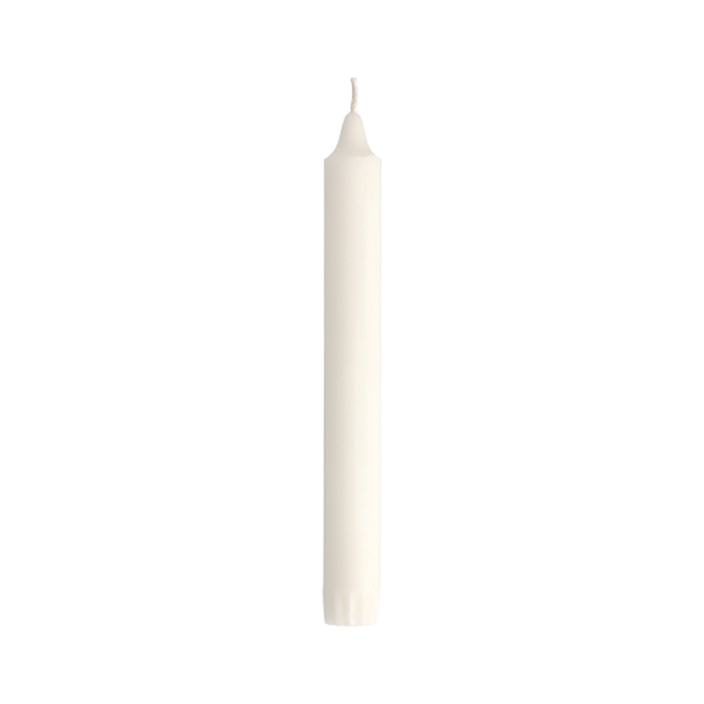 Papstar Kronkerzen Ø 2,2 cm · 20 cm weiss aus 100 % Stearin