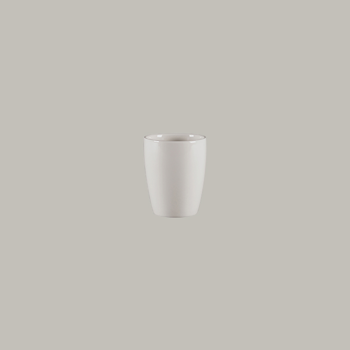RAK Kaffeetasse ohne Henkel - white  Serie: Ease Ø 7.3 cm / Ht. 9.2 cm / Cont. 2