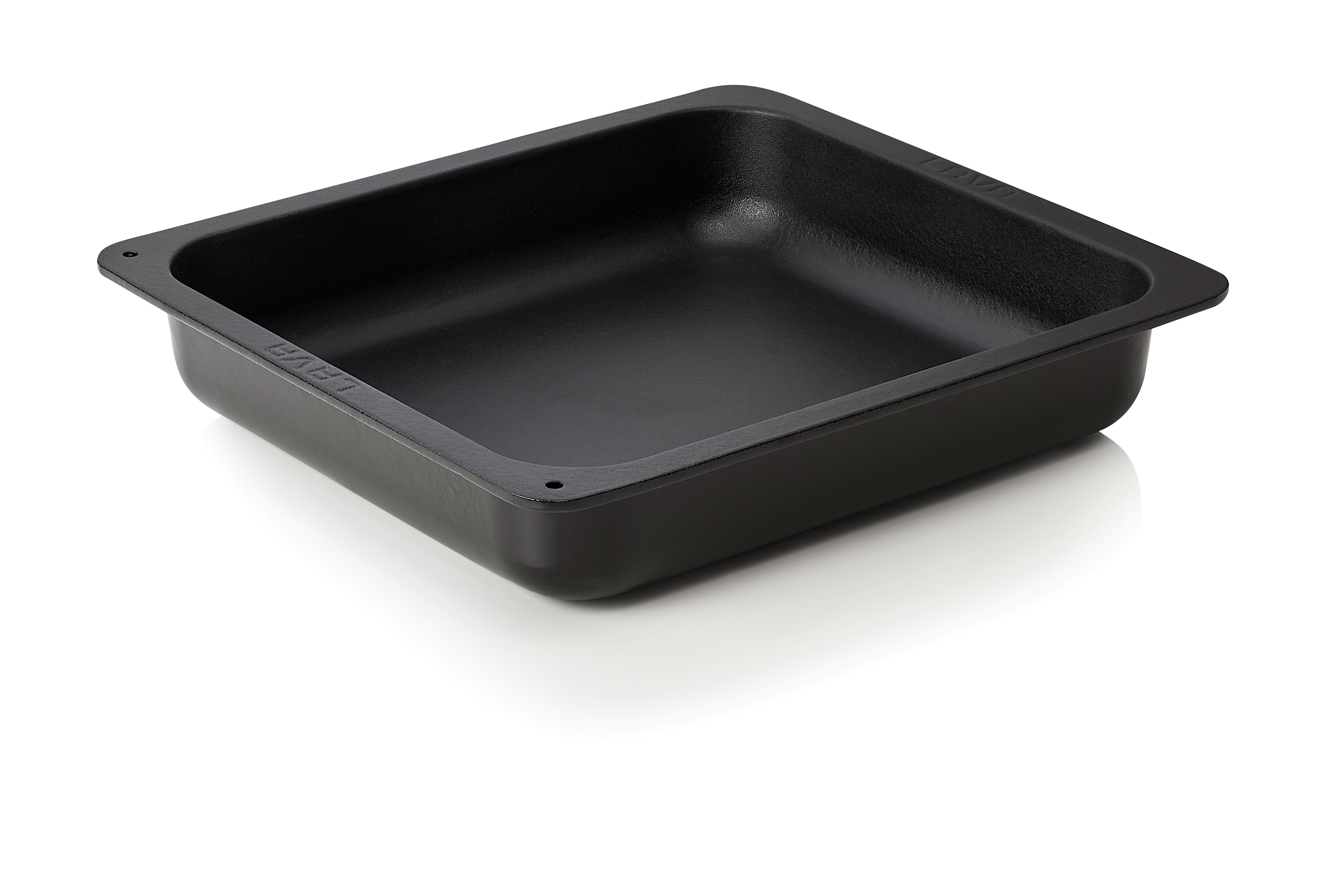 WAS GN Behälter 2/3 GN Höhe 65 mm 35,4 x 32,5 x 6,5 cm schwarz Gusseisen