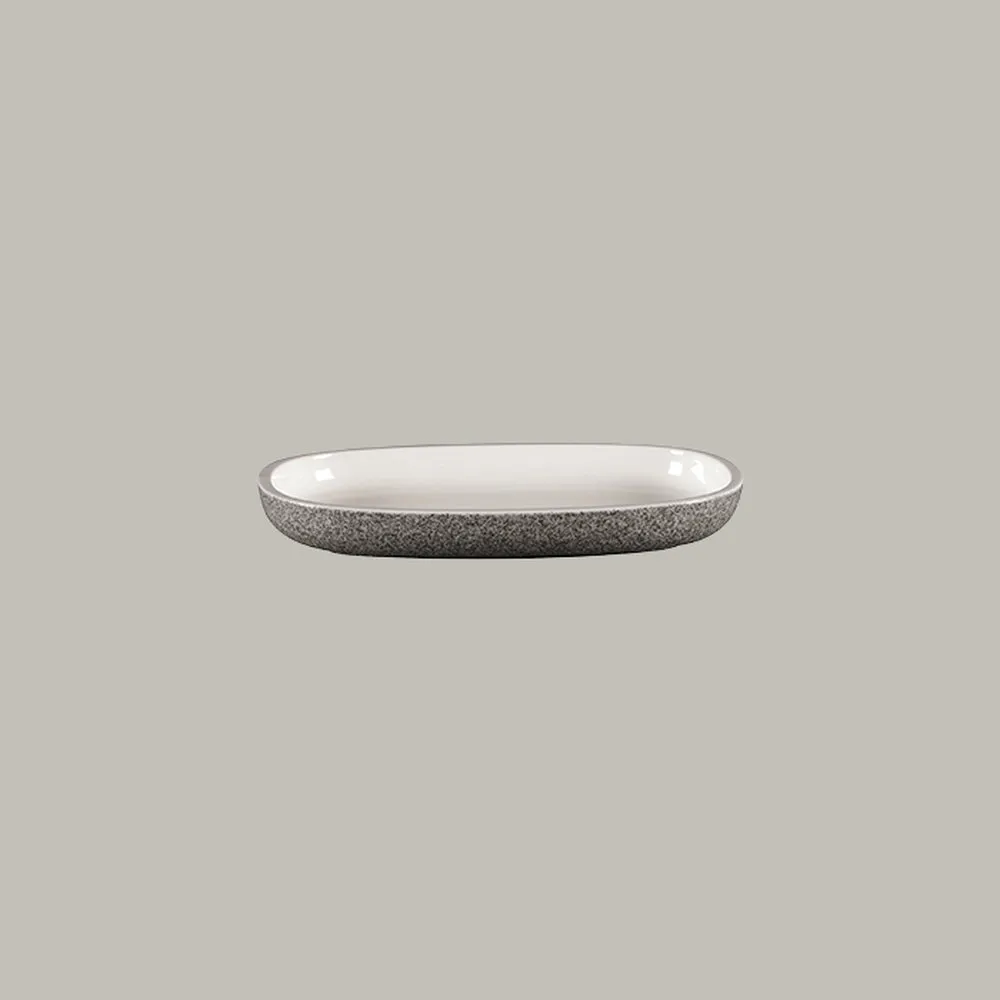 RAK Platte oval - dual Serie: Ease L 23 cm / W 15 cm / Ht. 3.1 cm